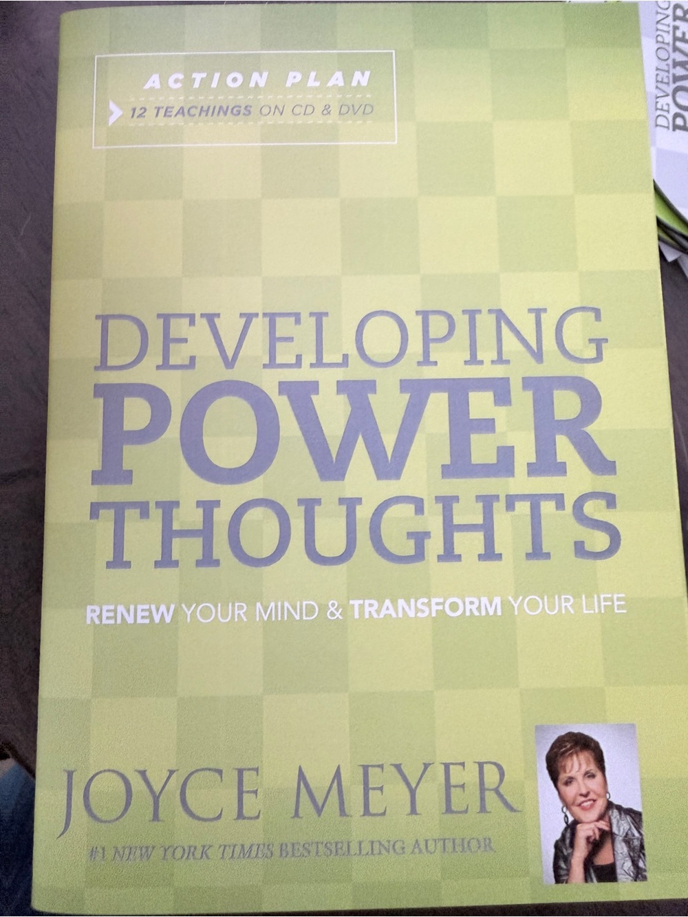 Joyce Meyer — Developing Power Thoughts Action Plan (CD/DVD collection)